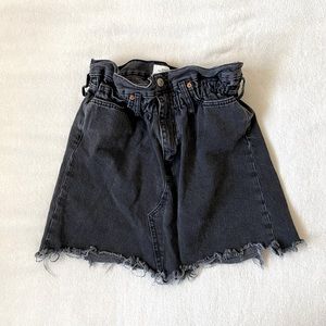 ZARA | Premium Denim Grunge Skirt